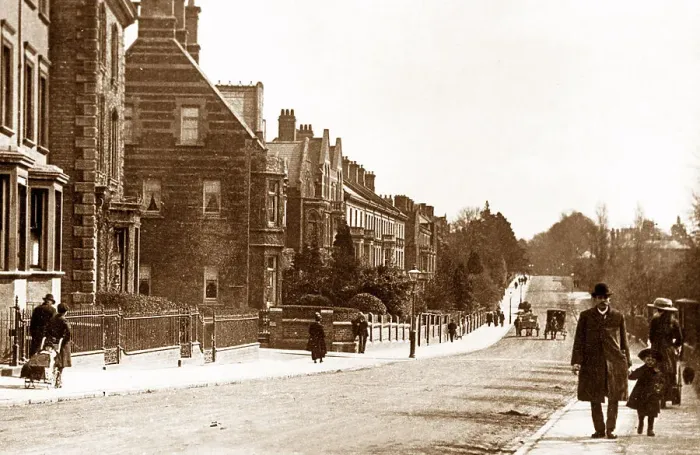 Framed Print : Northampton Billing Road early 1900s Framed Print : Northampton Billing Road early 1900s
