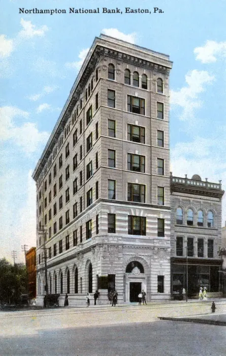 Framed Print : Northampton National Bank, Easton, Pennsylvania, USA Framed Print : Northampton National Bank, Easton, Pennsylvania, USA