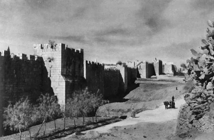 Framed Print : Northern City Wall, Jerusalem Framed Print : Northern City Wall, Jerusalem