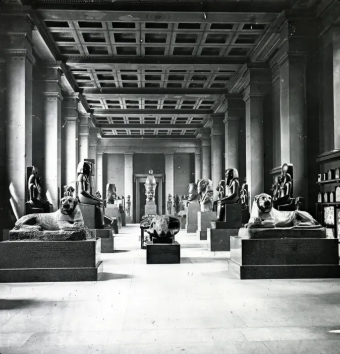 Framed Print : Northern Egyptian Room, looking North (British Museum) Framed Print : Northern Egyptian Room, looking North (British Museum)