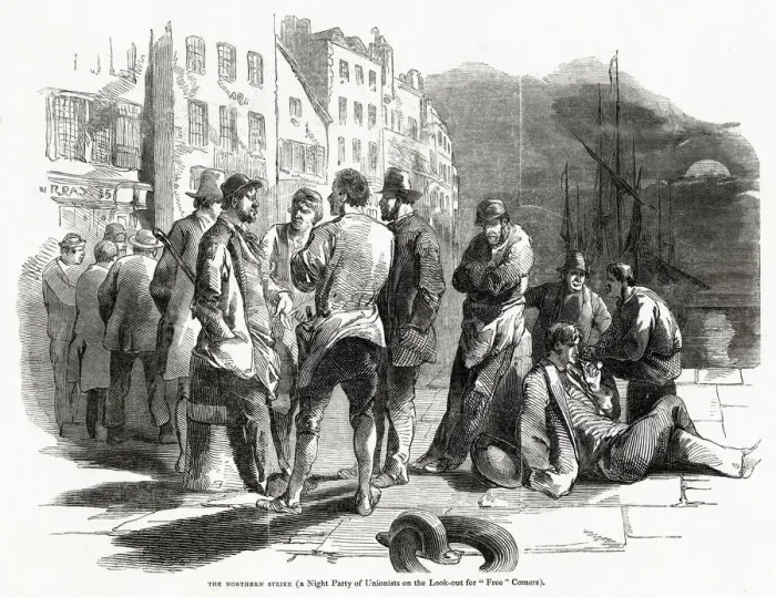 Framed Print : Northern Strike 1846 Framed Print : Northern Strike 1846