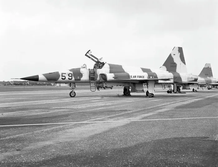 Framed Print : Northrop F-5E Tiger II 74-01559 Framed Print : Northrop F-5E Tiger II 74-01559