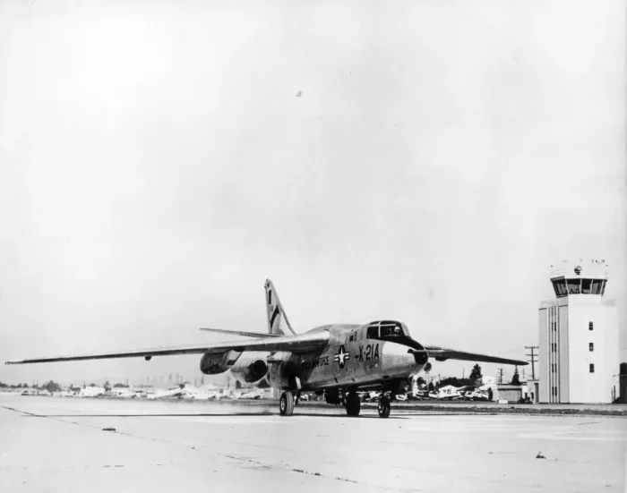 Framed Print : Northrop X-21A immediately prior to its first flight Framed Print : Northrop X-21A immediately prior to its first flight