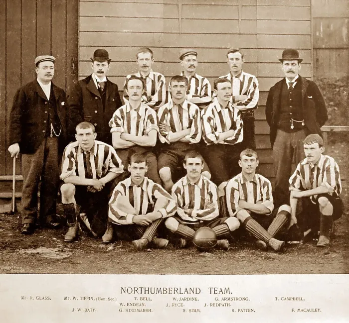 Framed Print : Northumberland Team, 1890s