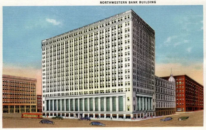 Framed Print : Northwestern Bank Building, Minneapolis, Minnesota, USA Framed Print : Northwestern Bank Building, Minneapolis, Minnesota, USA