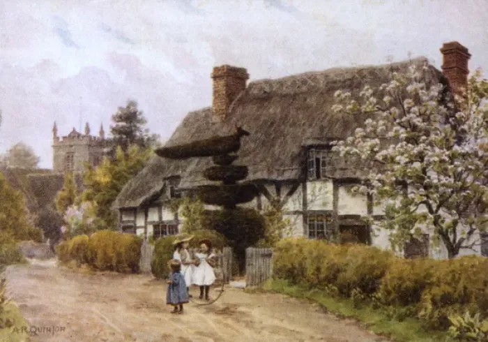 Framed Print : Norton Cottage Framed Print : Norton Cottage