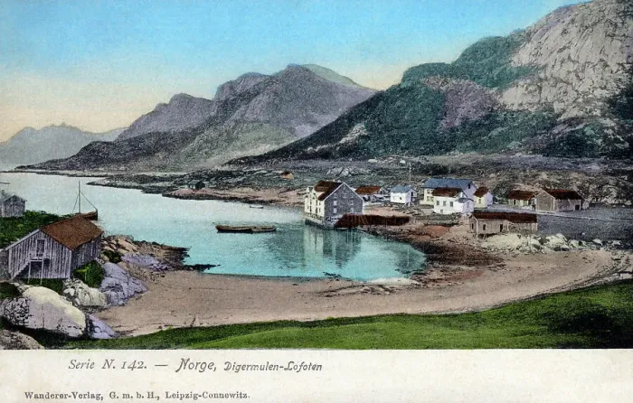 Framed Print : Norway - Digermulen, Vagan Municipality Framed Print : Norway - Digermulen, Vagan Municipality