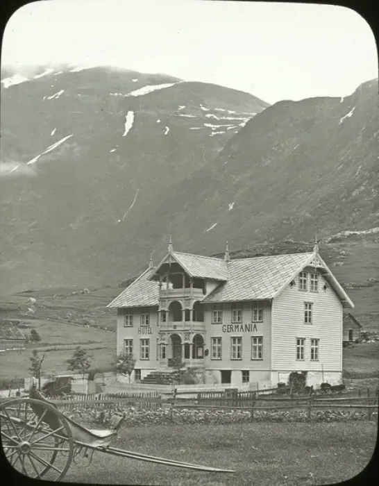 Framed Print : Norway - Egge - Hotel Germania Framed Print : Norway - Egge - Hotel Germania