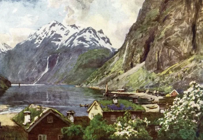 Framed Print : Norway / Geiranger Fjord Framed Print : Norway / Geiranger Fjord
