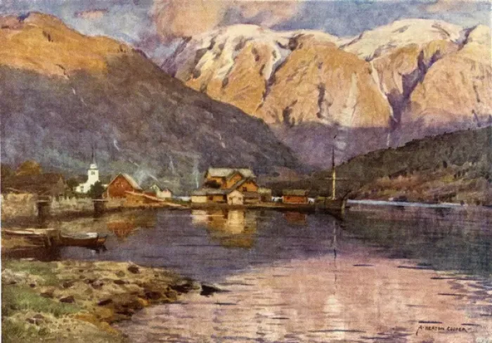 Framed Print : Norway / Hardangerfjord Framed Print : Norway / Hardangerfjord