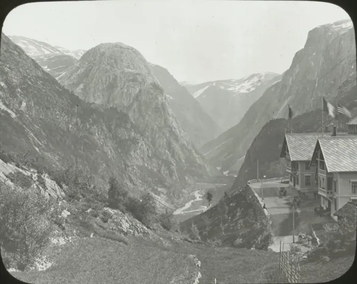 Framed Print : Norway - The Naerodal Valley Framed Print : Norway - The Naerodal Valley