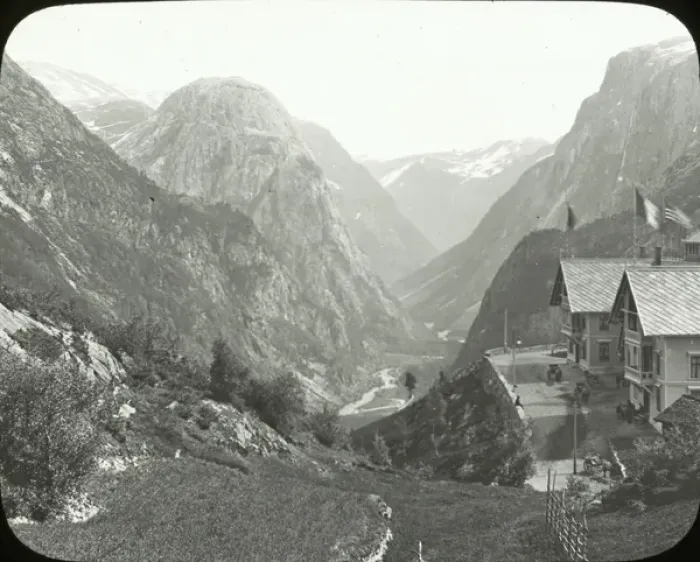 Framed Print : Norway - The Naerodal Valley Framed Print : Norway - The Naerodal Valley