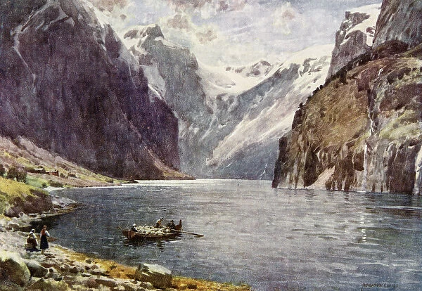 Norway  /  Naerofjord 1914