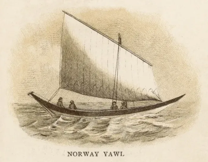 Framed Print : Norway Yawl Framed Print : Norway Yawl