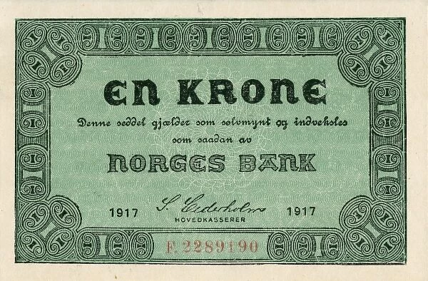 One Norwegian Krone