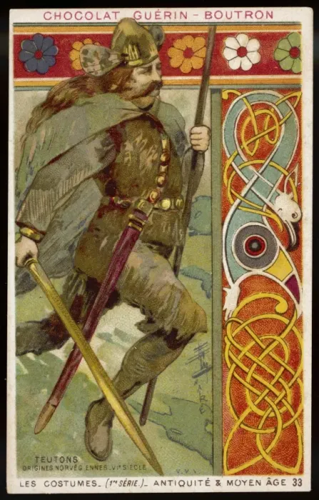 Framed Print : Norwegian Warrior / 6th C Framed Print : Norwegian Warrior / 6th C