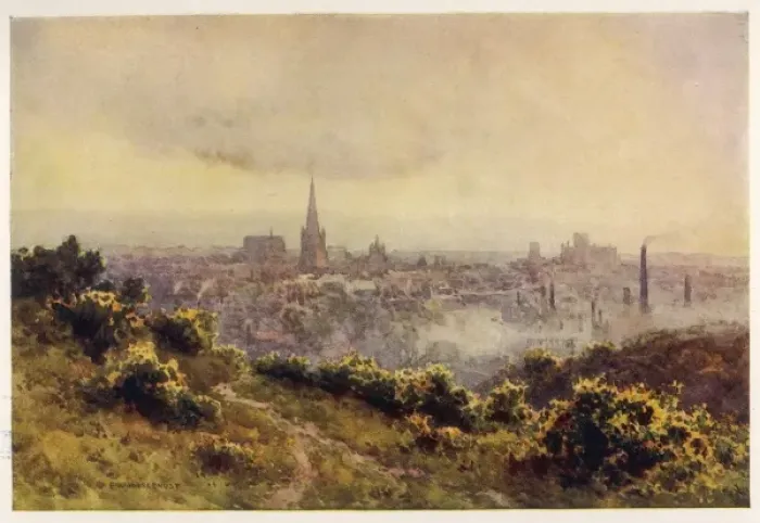 Framed Print : Norwich Distant View Framed Print : Norwich Distant View