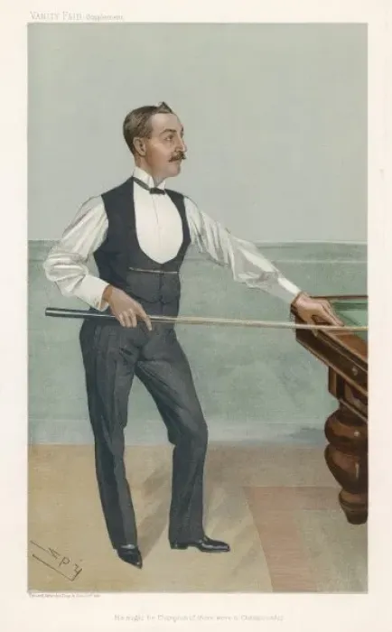 Framed Print : Noted Billiards Player Framed Print : Noted Billiards Player