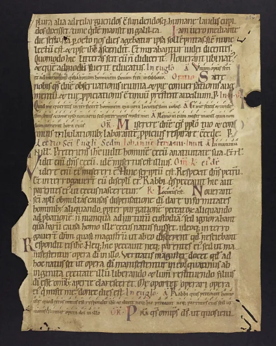 Framed Print : Noted Breviary (Fragment) Framed Print : Noted Breviary (Fragment)