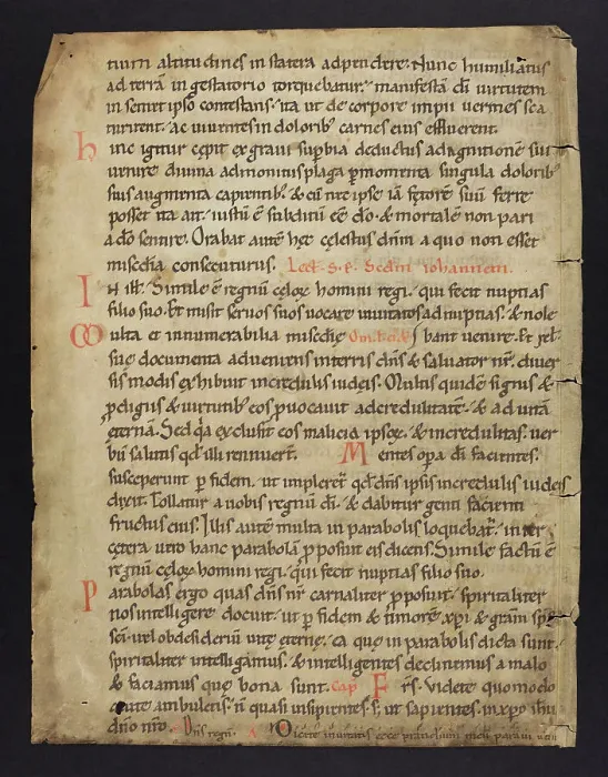 Framed Print : Noted Breviary (Fragment) Framed Print : Noted Breviary (Fragment)