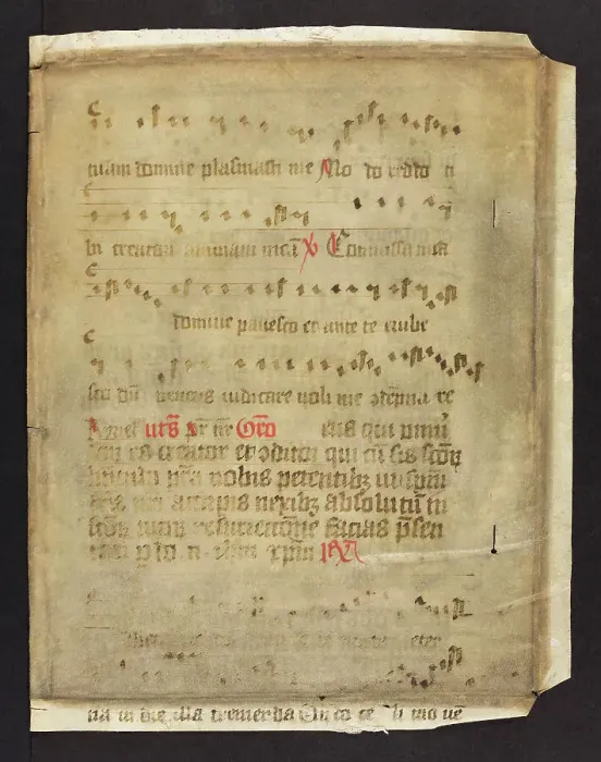 Framed Print : Noted Missal (Fragment) Framed Print : Noted Missal (Fragment)