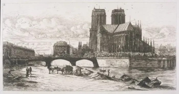 Framed Print : NOTRE-DAME Framed Print : NOTRE-DAME
