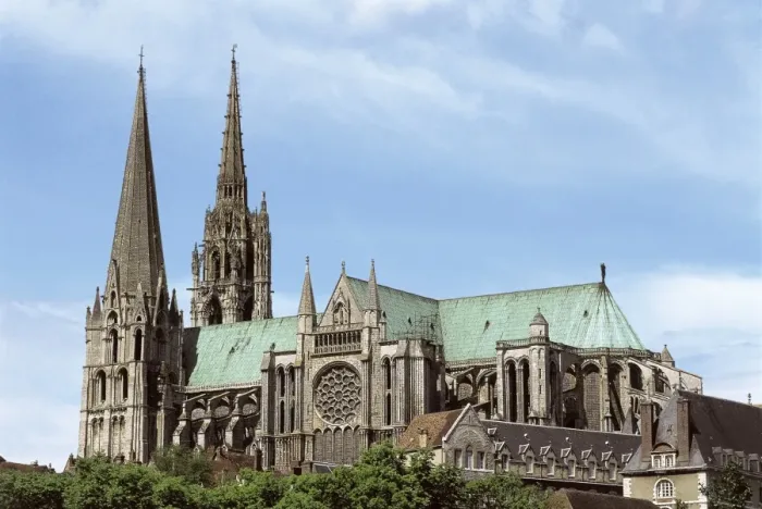Framed Print : Notre-Dame Cathedral of Chartres. 1194-1290 Framed Print : Notre-Dame Cathedral of Chartres. 1194-1290