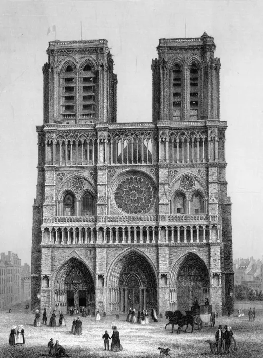 Framed Print : NOTRE DAME / DIEN Framed Print : NOTRE DAME / DIEN