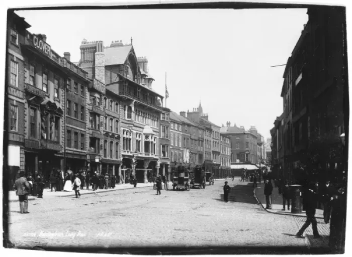 Framed Print : Nottingham - 1891 Framed Print : Nottingham - 1891