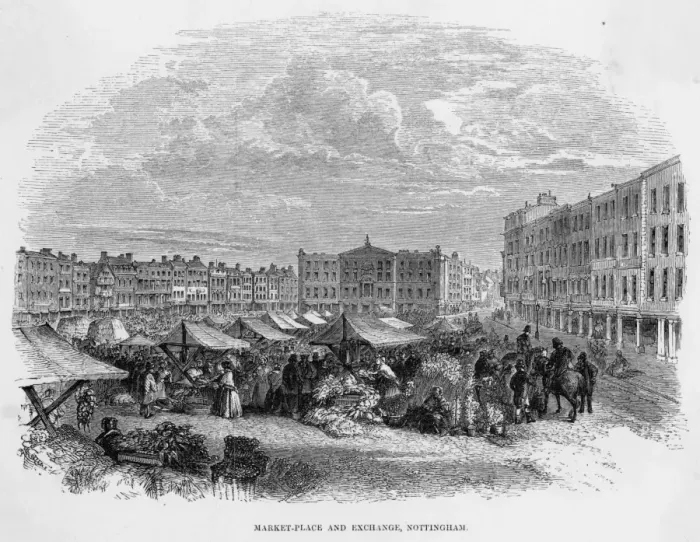 Framed Print : Nottingham Framed Print : Nottingham