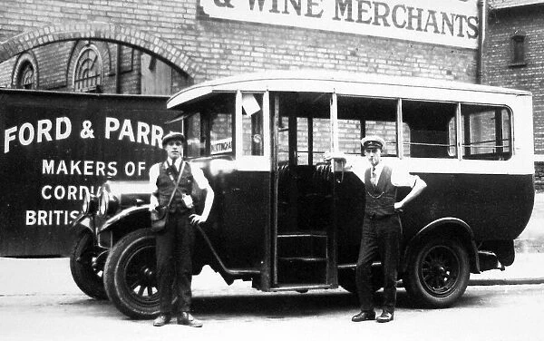 Nottingham Dixon's bus service in 1926