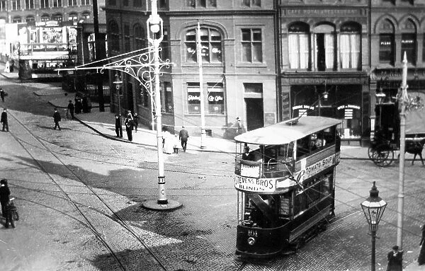 Nottingham Market Street early 1900s