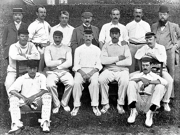 Notts CC Cricket Team in 1895