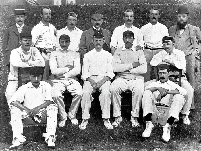 Framed Print : Notts CC Cricket Team in 1895 Framed Print : Notts CC Cricket Team in 1895
