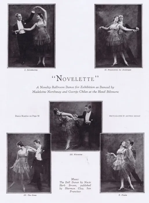 Framed Print : The novelty ballroom dance called Novelette performed Framed Print : The novelty ballroom dance called Novelette performed