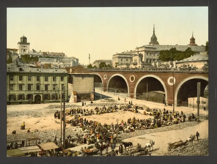 Framed Print : Nowo (i. e. Nowy) Zjazd Street, Warsaw, Russia (i. e. Warsaw Framed Print : Nowo (i. e. Nowy) Zjazd Street, Warsaw, Russia (i. e. Warsaw