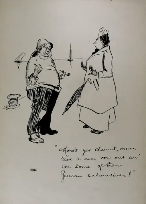 Framed Print : Nows yer chanst, mum see some of them German subs Framed Print : Nows yer chanst, mum see some of them German subs