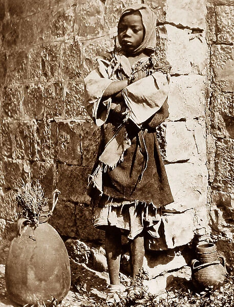Nubian girl, Cairo, Egypt
