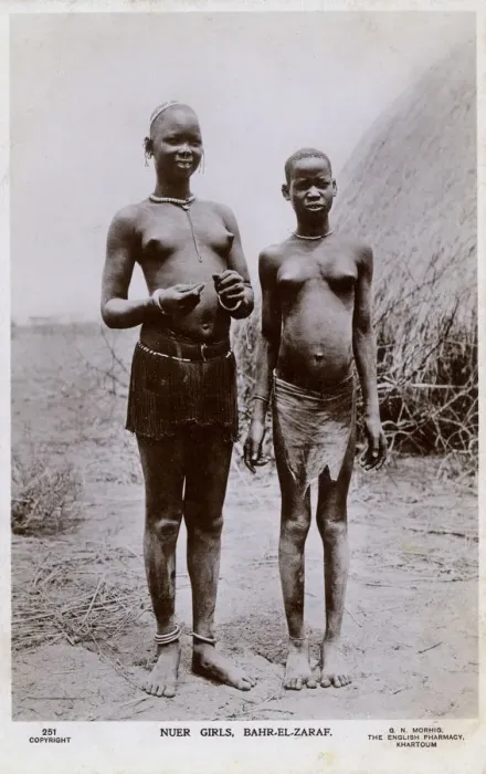 Framed Print : Two Nuer Girls - Upper Nile, Bahr-el-Zaraf, Sudan, Africa Framed Print : Two Nuer Girls - Upper Nile, Bahr-el-Zaraf, Sudan, Africa