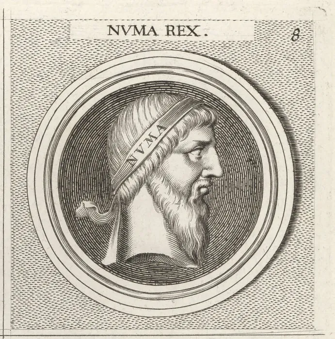 Framed Print : Numa Pompilius, legendary second king of Rome Framed Print : Numa Pompilius, legendary second king of Rome
