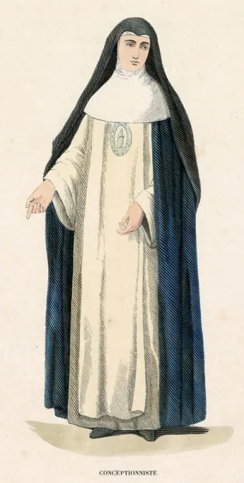 Framed Print : NUN OF THE CONCEPTION