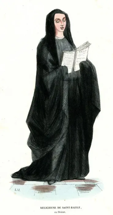 Framed Print : NUN OF SAINT BASIL Framed Print : NUN OF SAINT BASIL