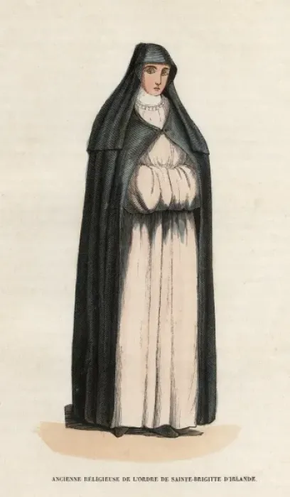 Framed Print : Nun of St Brigid Framed Print : Nun of St Brigid