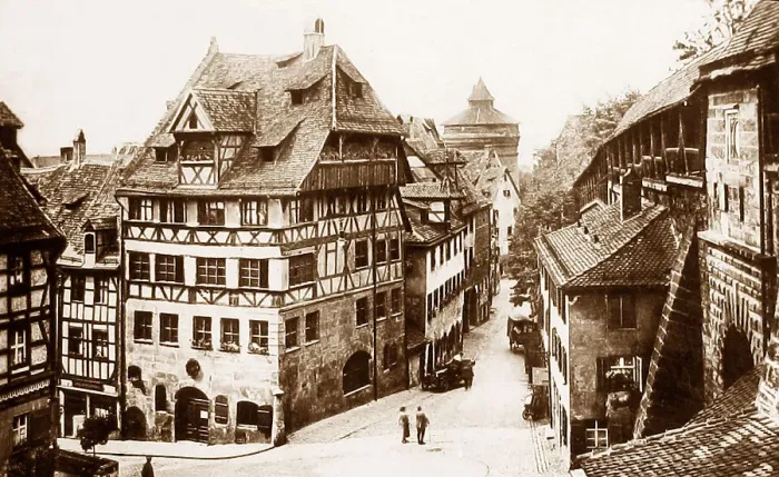 Framed Print : Nuremberg Germany in 1934 Framed Print : Nuremberg Germany in 1934