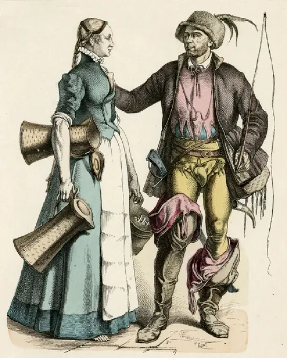 Framed Print : Nuremberg Maid & Carter Framed Print : Nuremberg Maid & Carter