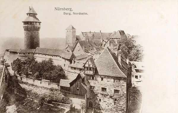 Nurnberg, Germany - North side of the Castle