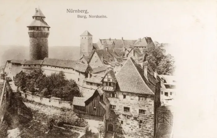 Framed Print : Nurnberg, Germany - North side of the Castle Framed Print : Nurnberg, Germany - North side of the Castle