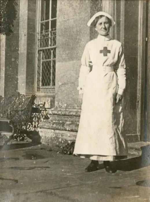 Framed Print : Nurse, early 20th century Framed Print : Nurse, early 20th century