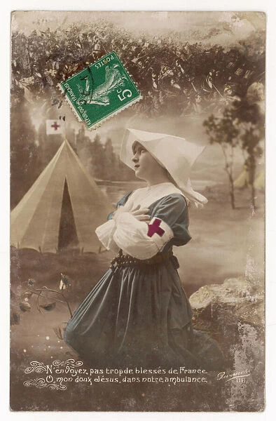 Nurse Praying  /  1915