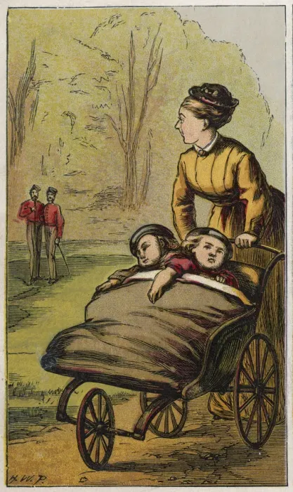Framed Print : Nursemaid (Petherick) Framed Print : Nursemaid (Petherick)